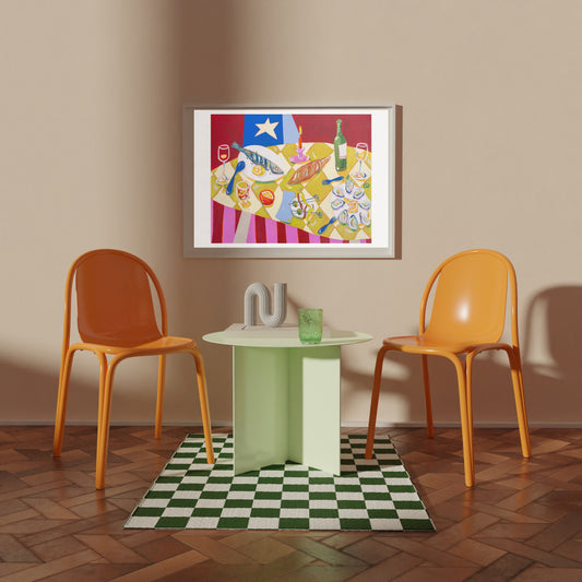 PRE-ORDER: Table at Night A2 print