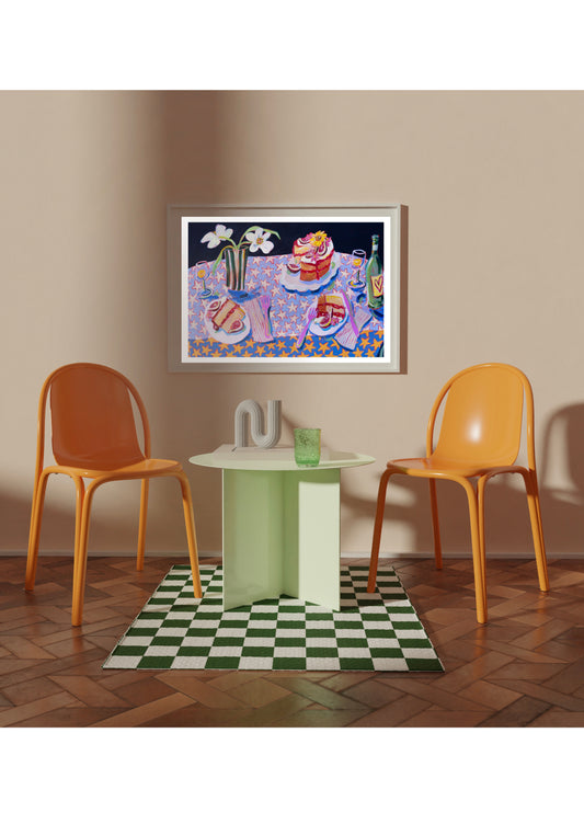 PRE-ORDER: Fig Cake & Stars A2 print