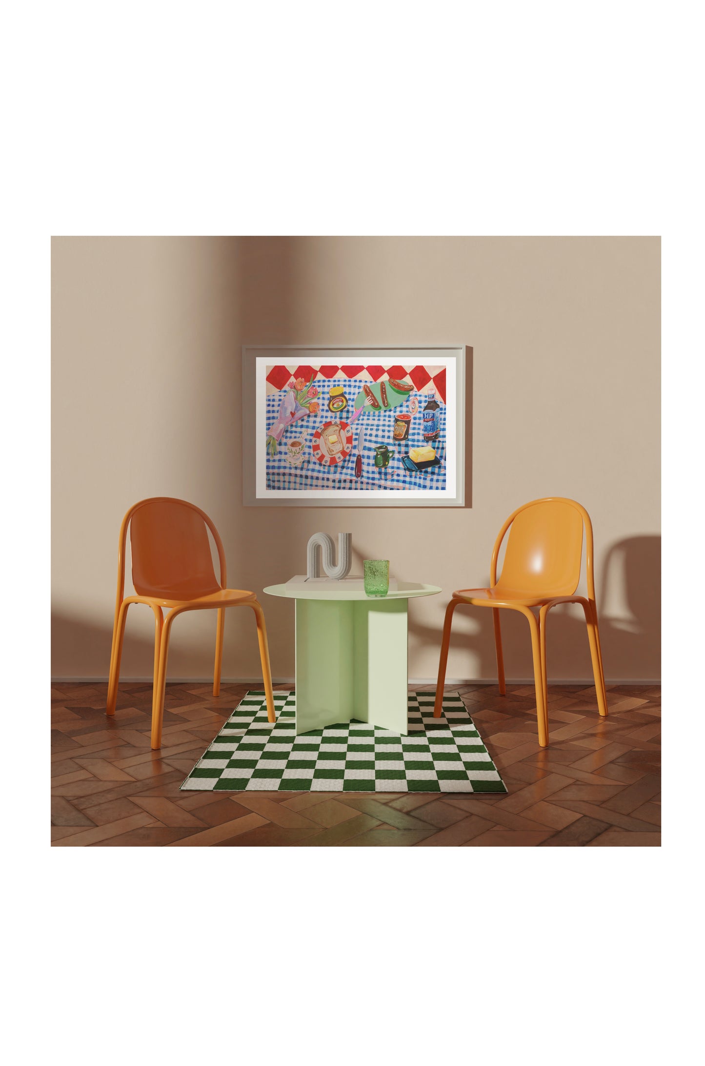 English Breakfast & Blue Gingham original