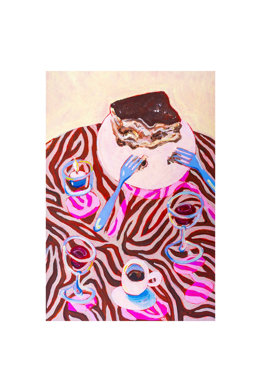 PRE-ORDER: Tiramisu & Animal Print A2 print