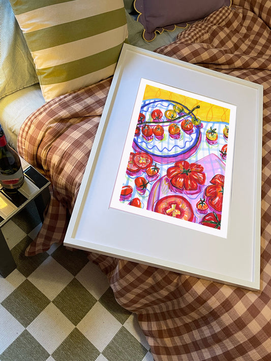 Juicy Tomatoes print