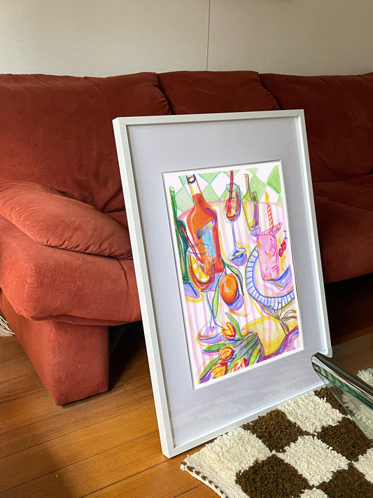 Birthday Aperol print