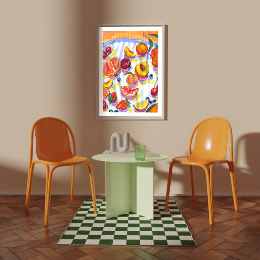 Summer Fruits print