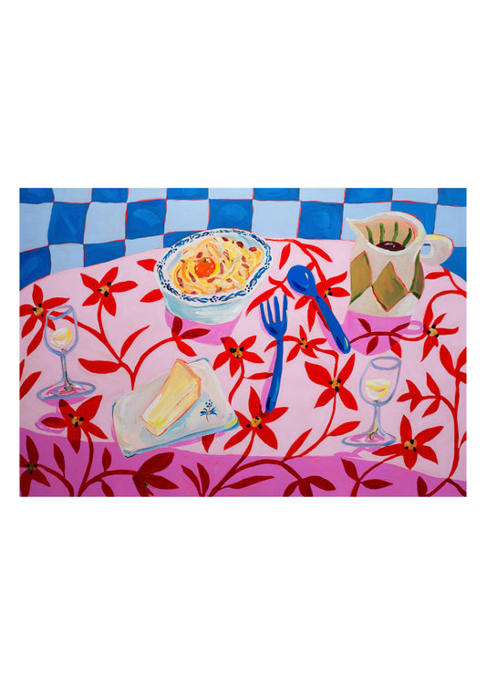 Carbonara & Pink Vines original