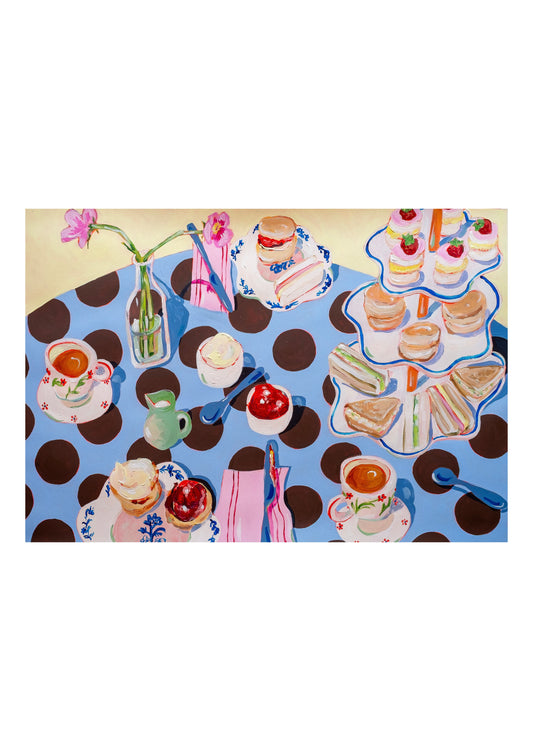 Afternoon Tea & Polka Dots original