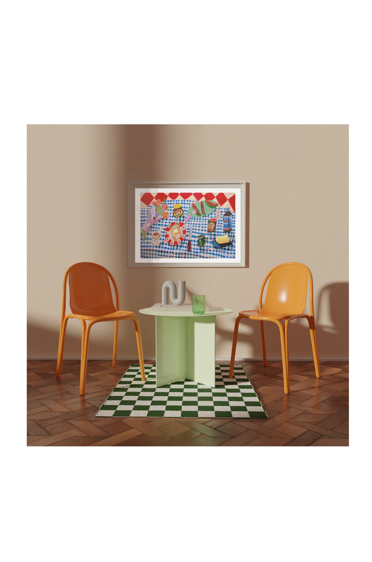 English Breakfast & Blue Gingham original