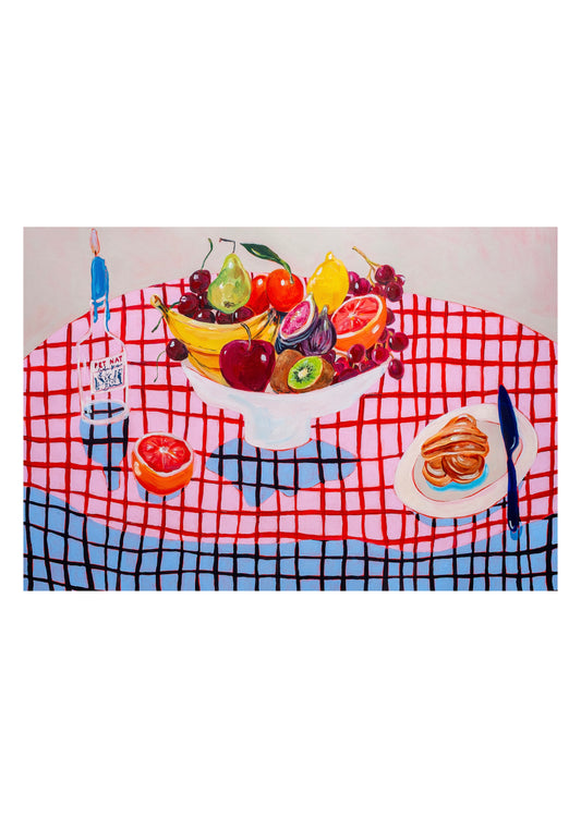 Fruit Bowl & Pink Tiles original
