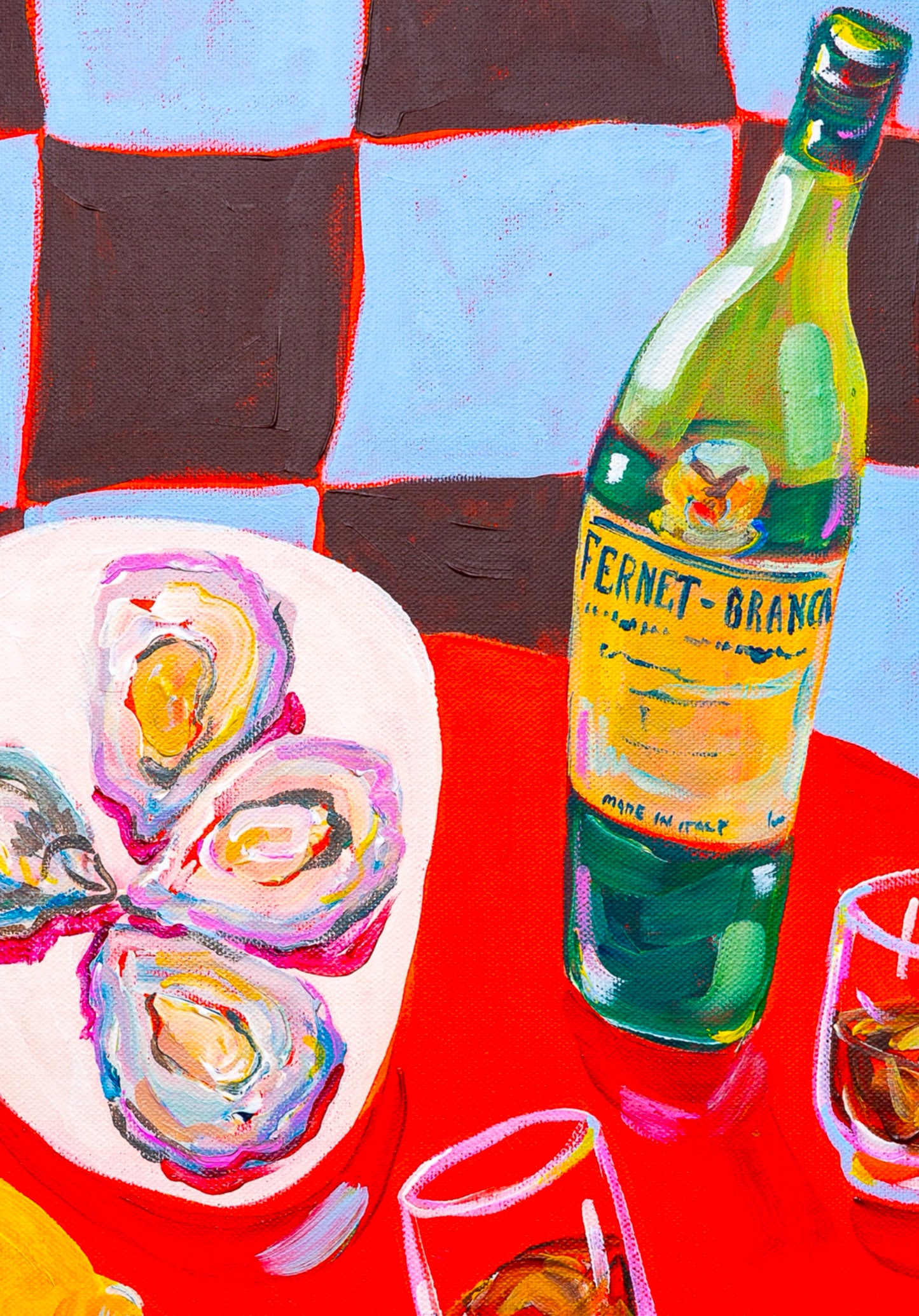 Fernet & Oysters print
