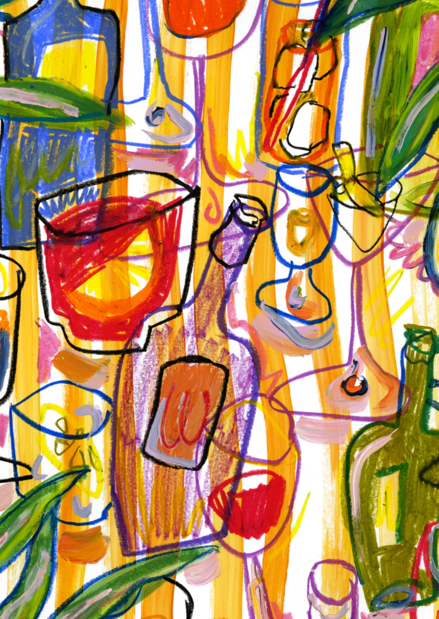 PRE-ORDER: Boozy Picnic A2 print