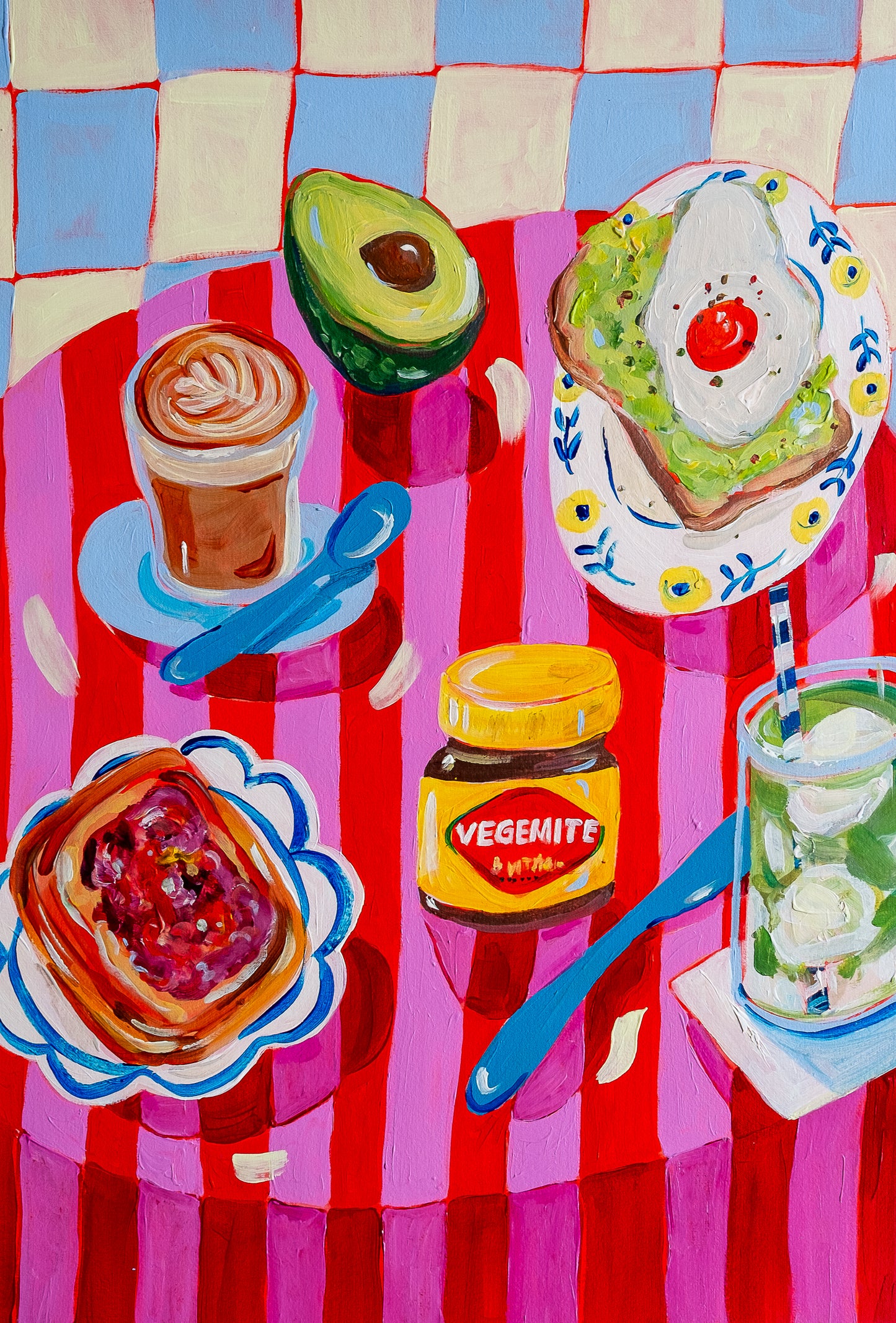 Aussie Breakfast & Stripes original