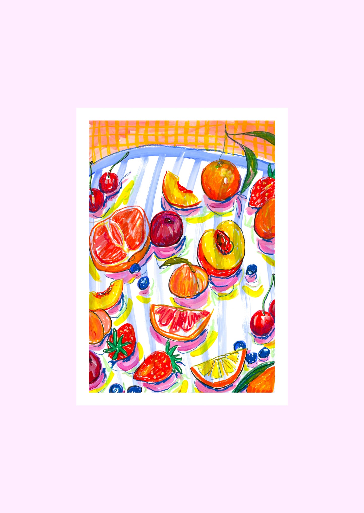 Summer Fruits print