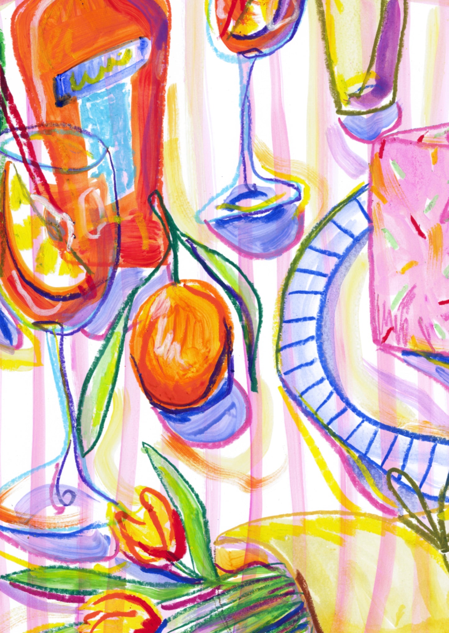 PRE-ORDER: Birthday Aperol A2 print