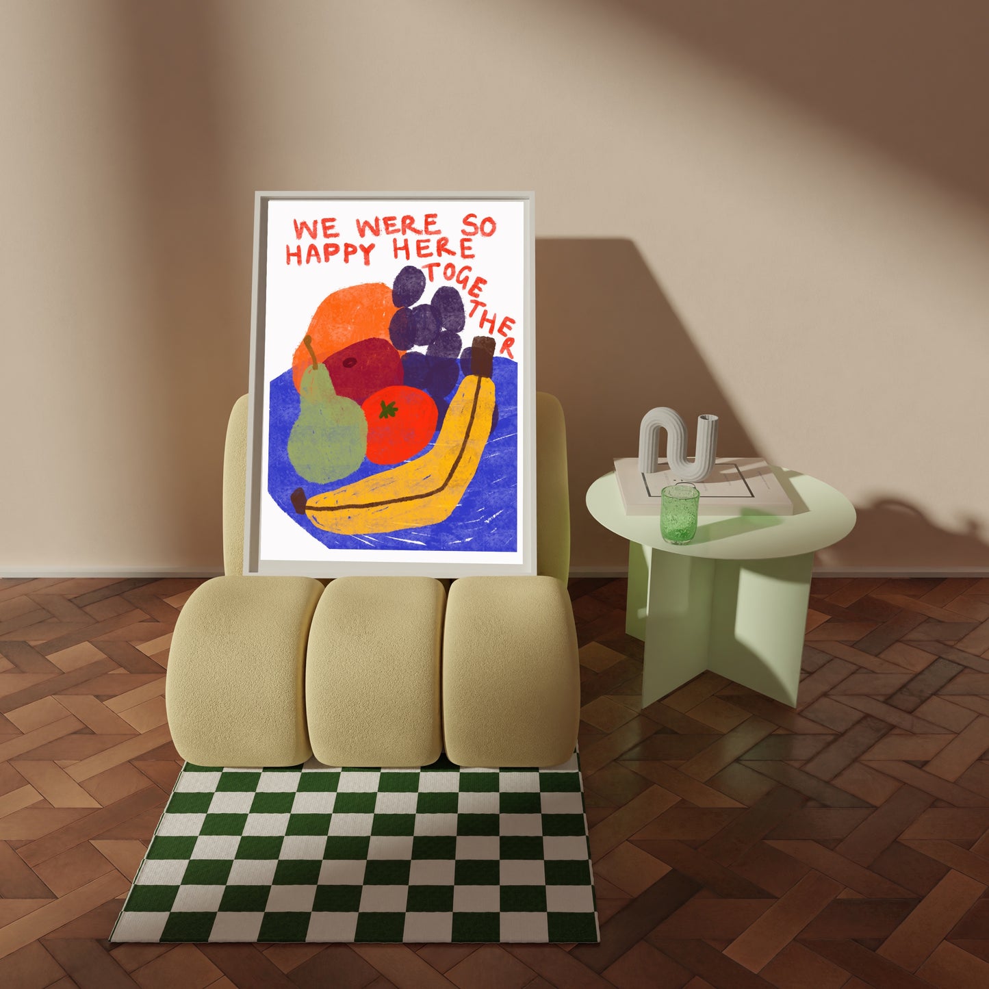 We Were So Happy print