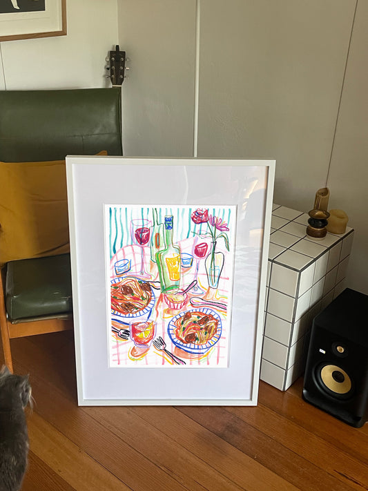 Italian Feast print