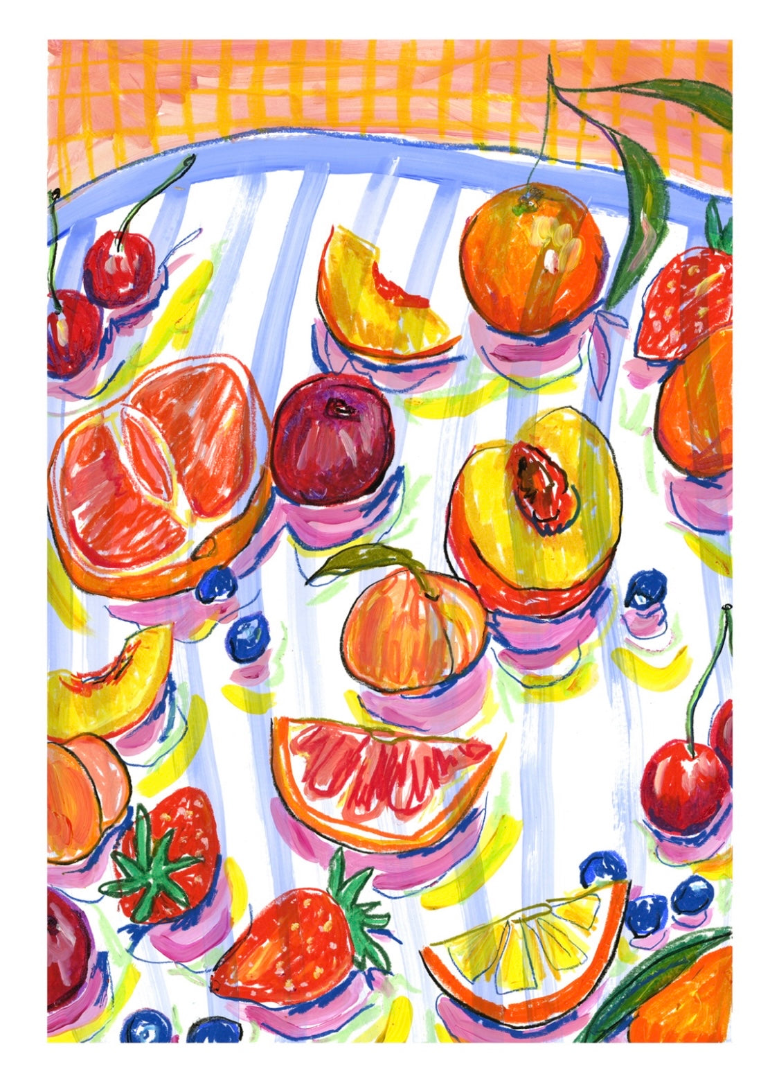 Summer Fruits print