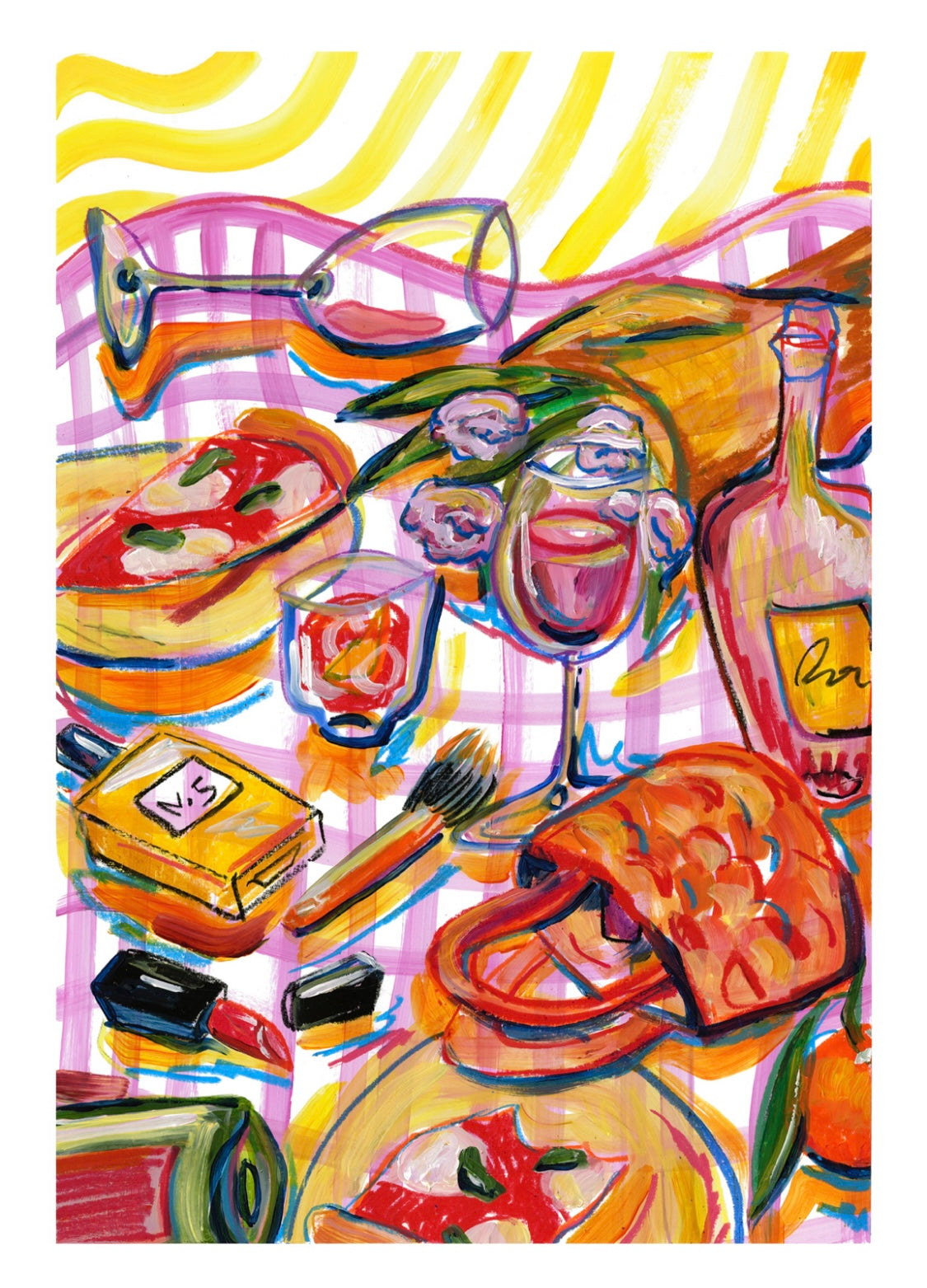 Girls Night print