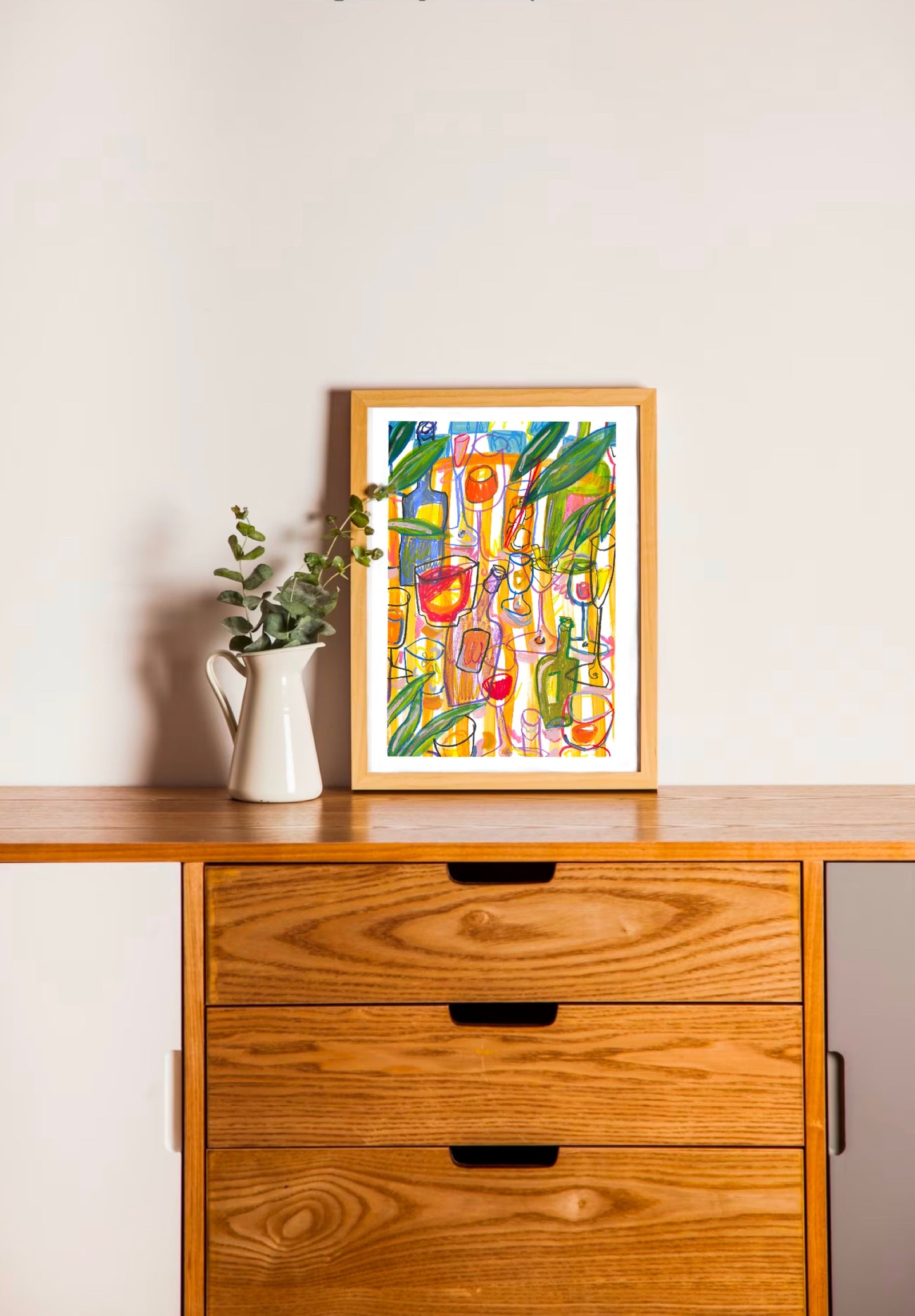 Boozy Picnic print