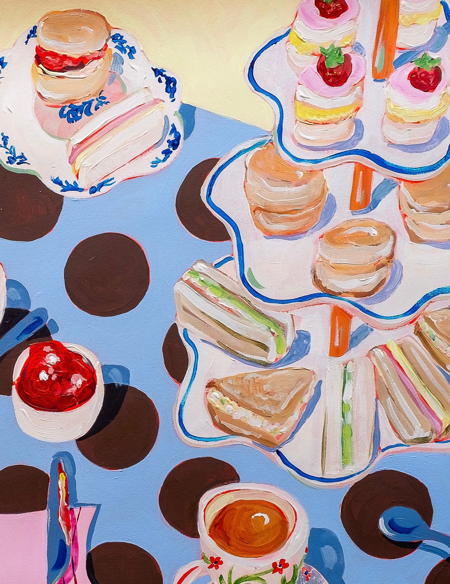 Afternoon Tea & Polka Dots original