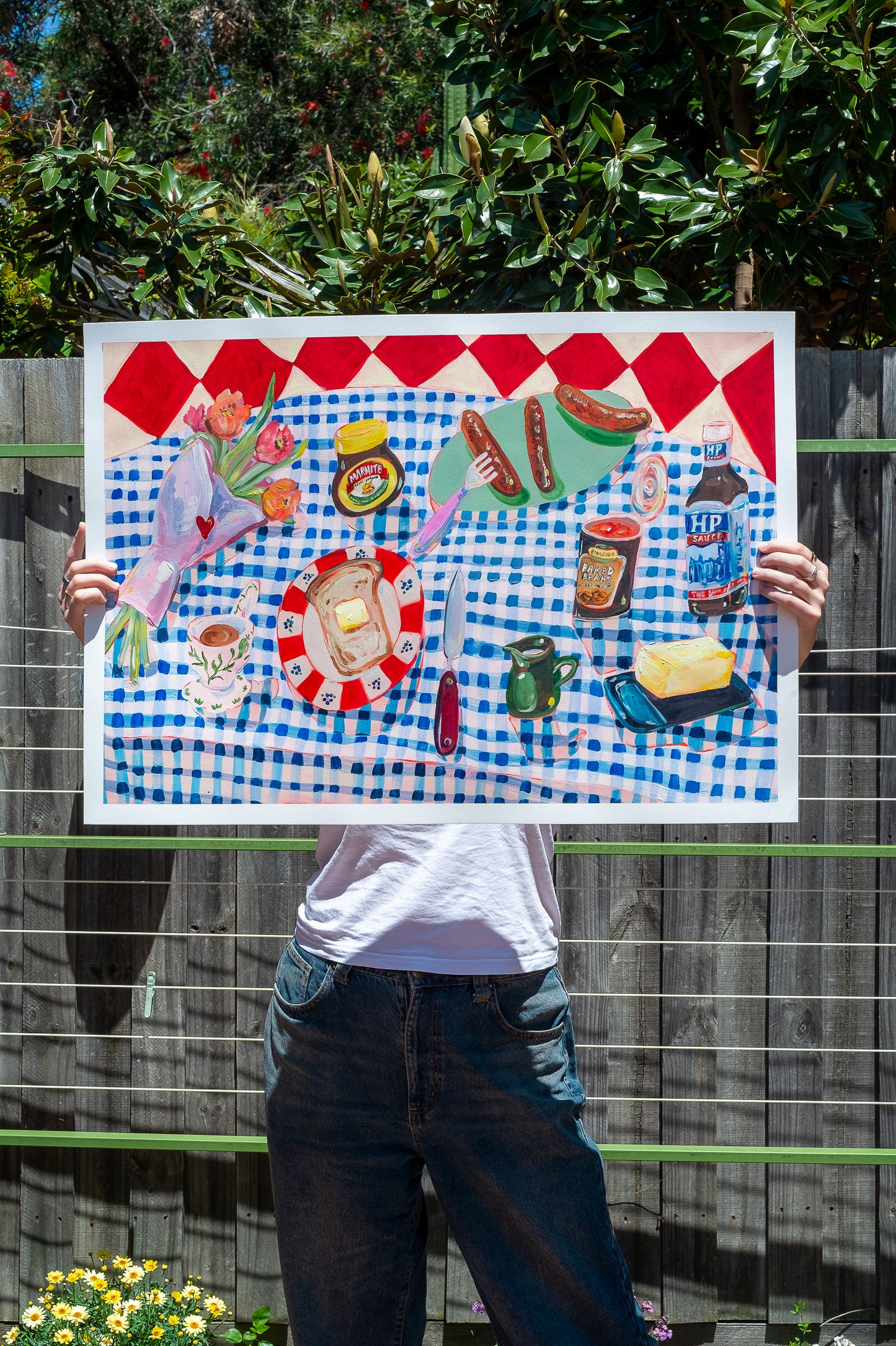 English Breakfast & Blue Gingham original