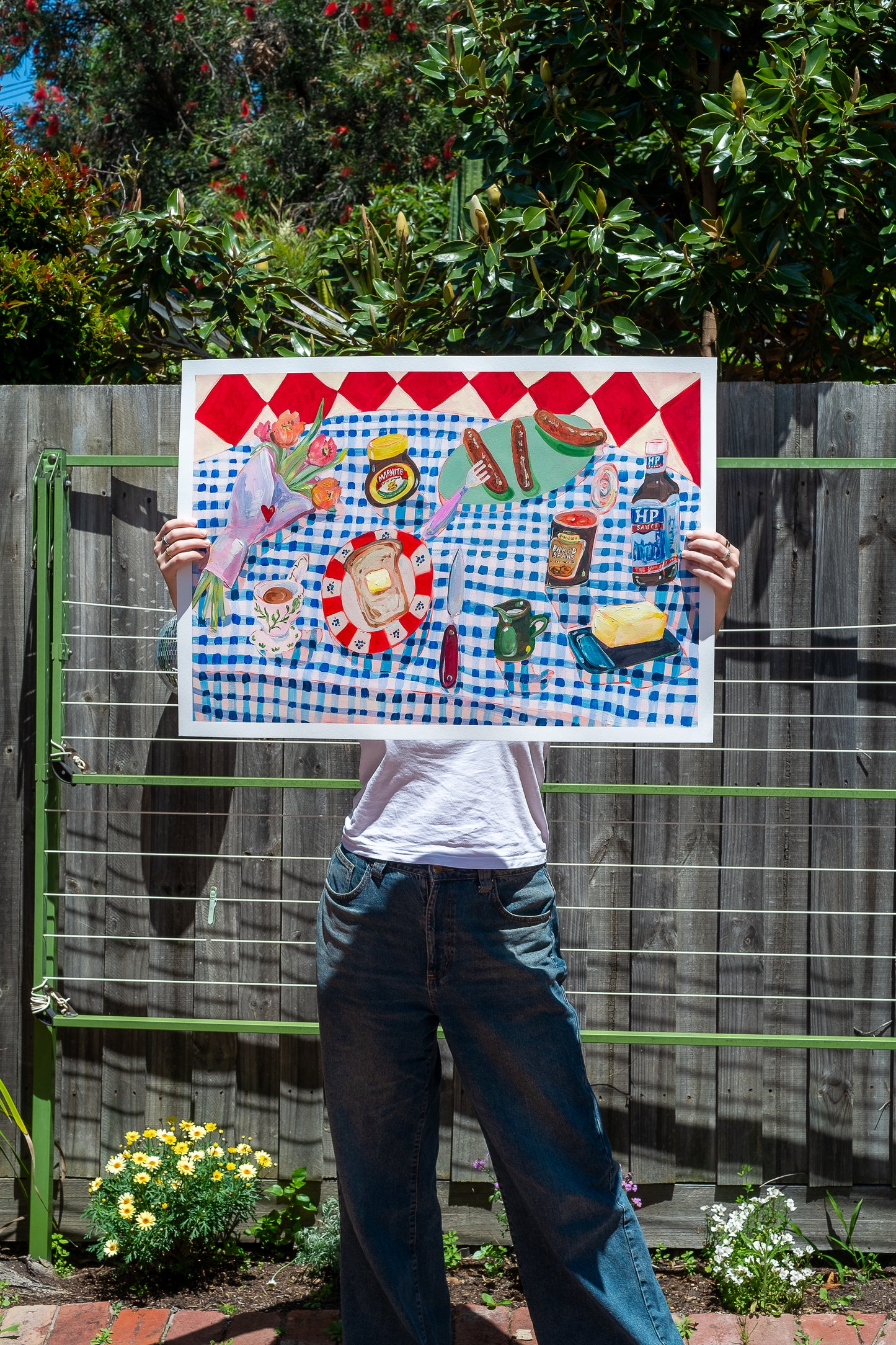 English Breakfast & Blue Gingham original