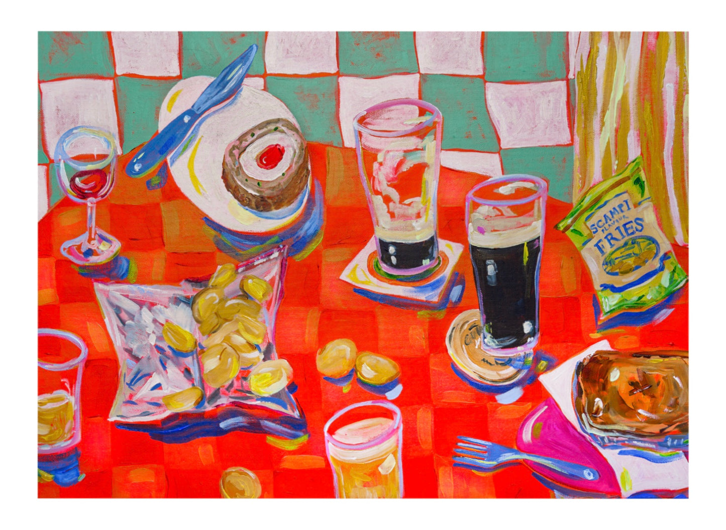 PRE-ORDER: Pub Snacks A2 print