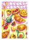 Breakfast Pastries print