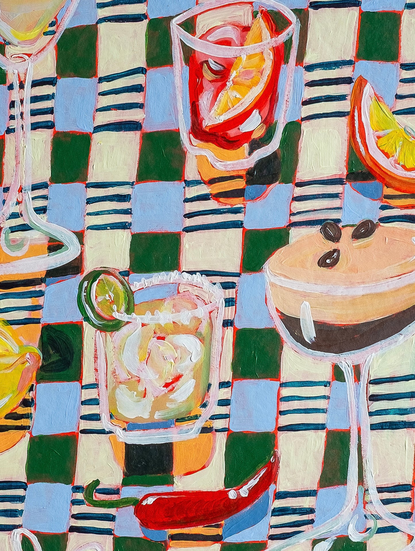 Cocktails & Mixed Squares original