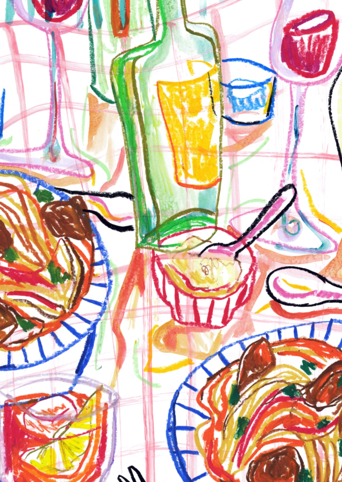 PRE-ORDER: Italian Feast A2 print