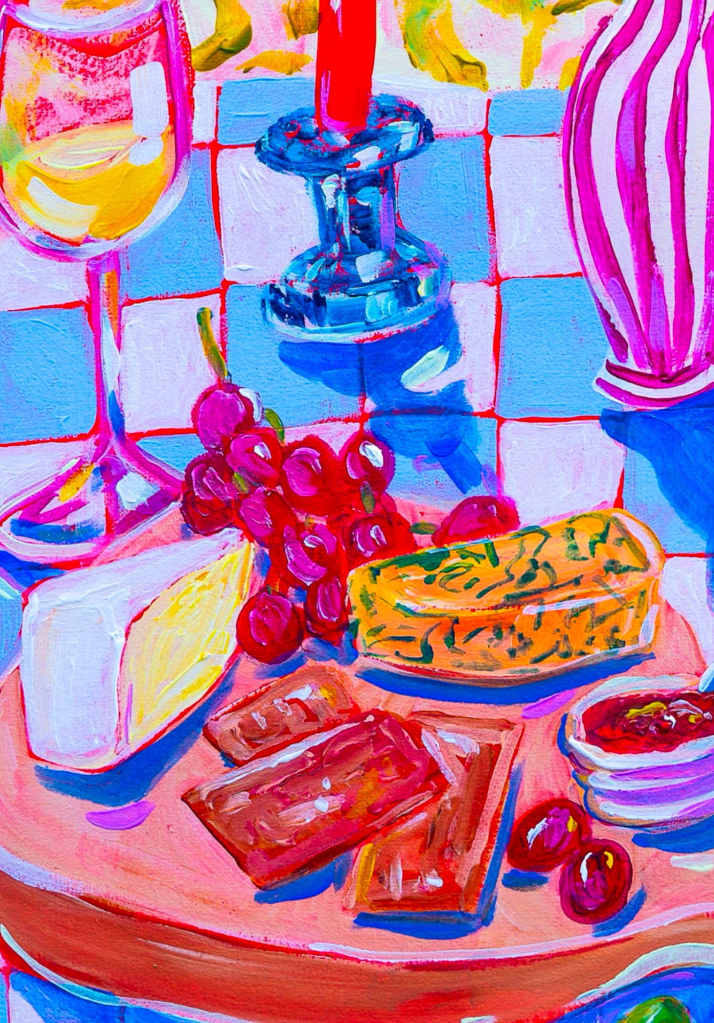 Cheese Platter print