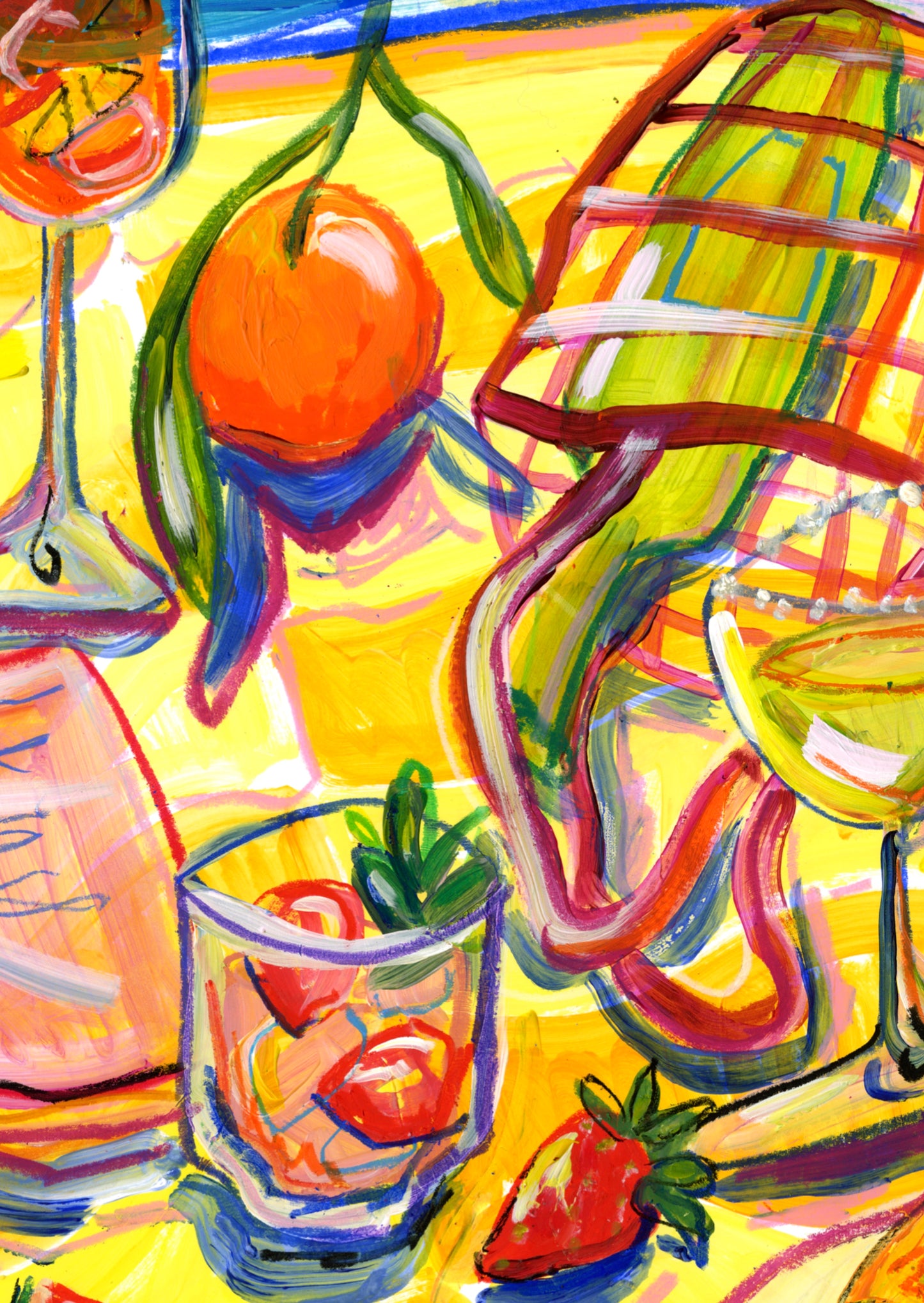 PRE-ORDER: Pool Party A2 print