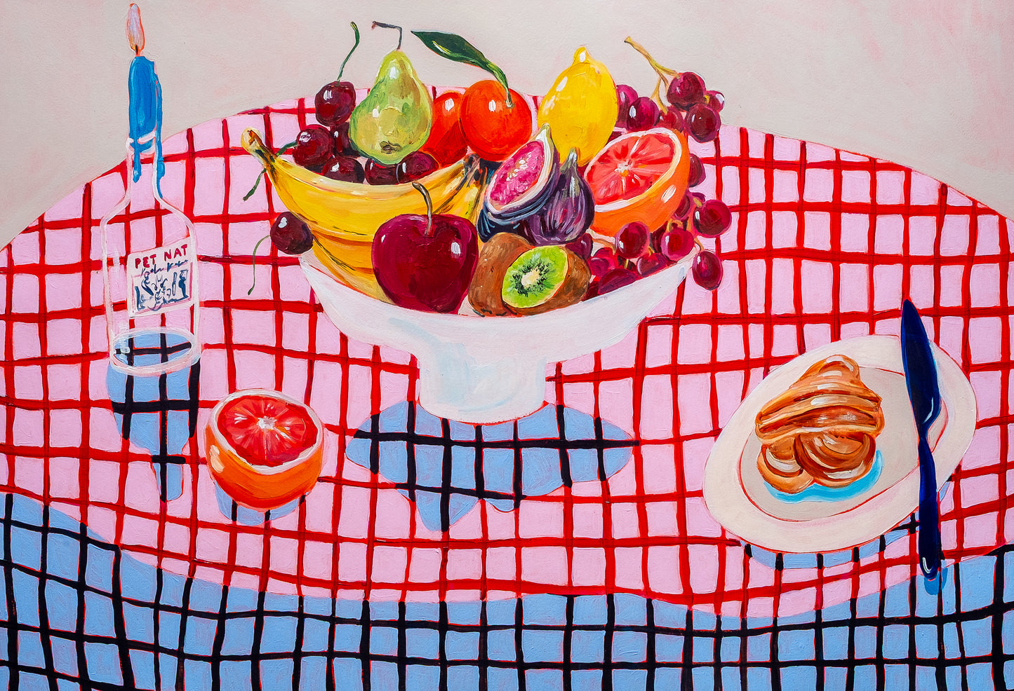 Fruit Bowl & Pink Tiles original