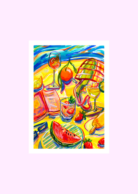 Pool Party print