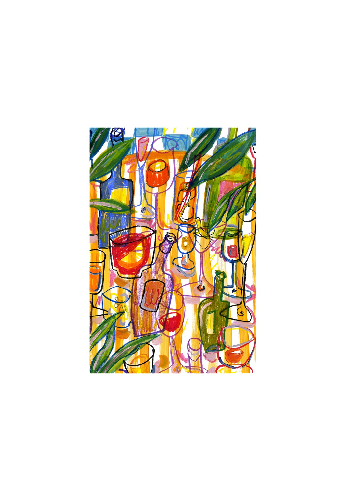 PRE-ORDER: Boozy Picnic A2 print