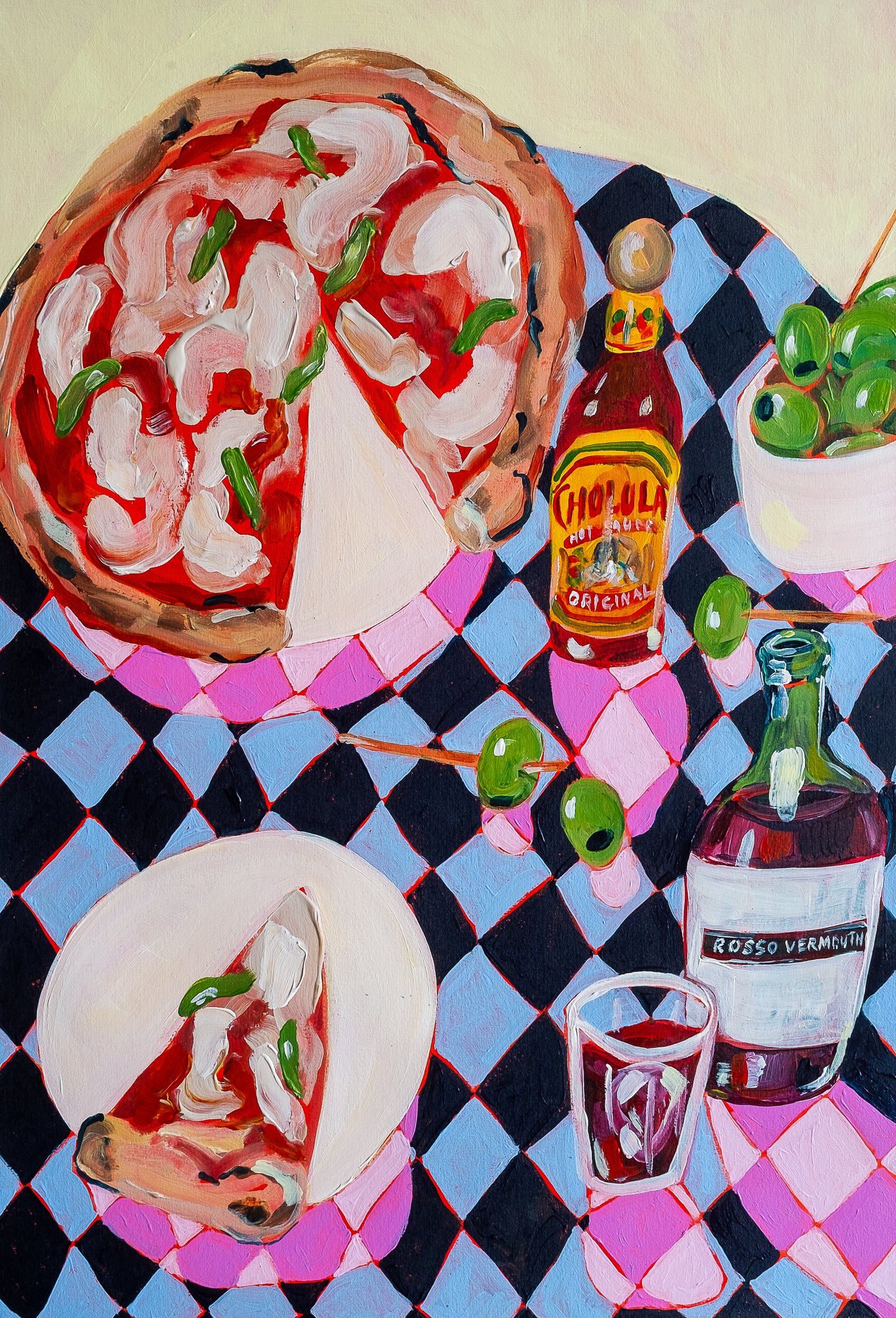 Pizza & Diamonds original