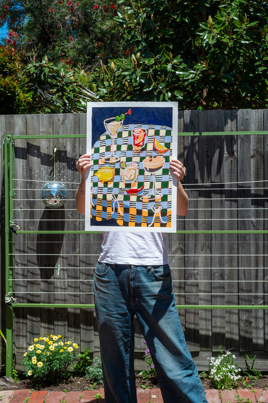 Cocktails & Mixed Squares original