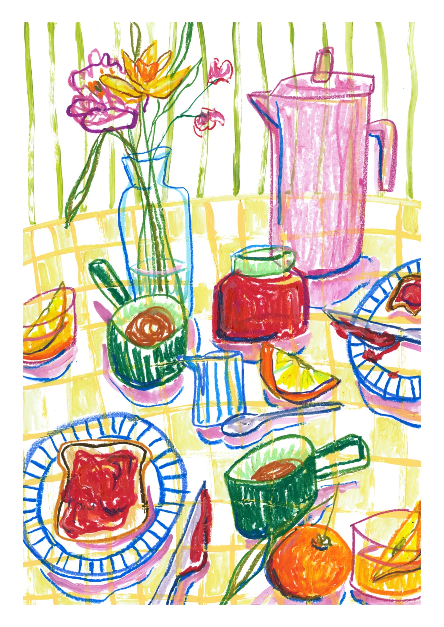 PRE-ORDER: Slow Morning A2 print