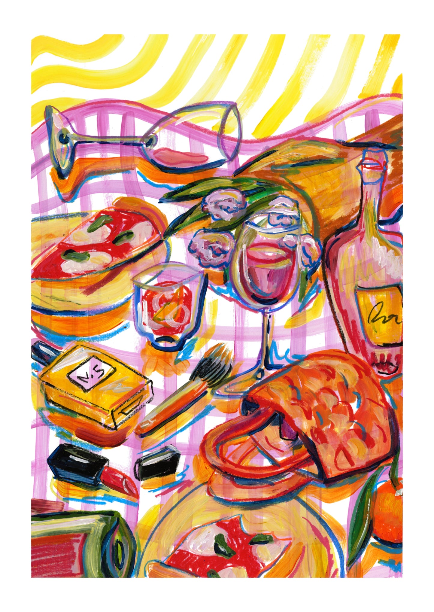 PRE-ORDER: Girls Night A2 print
