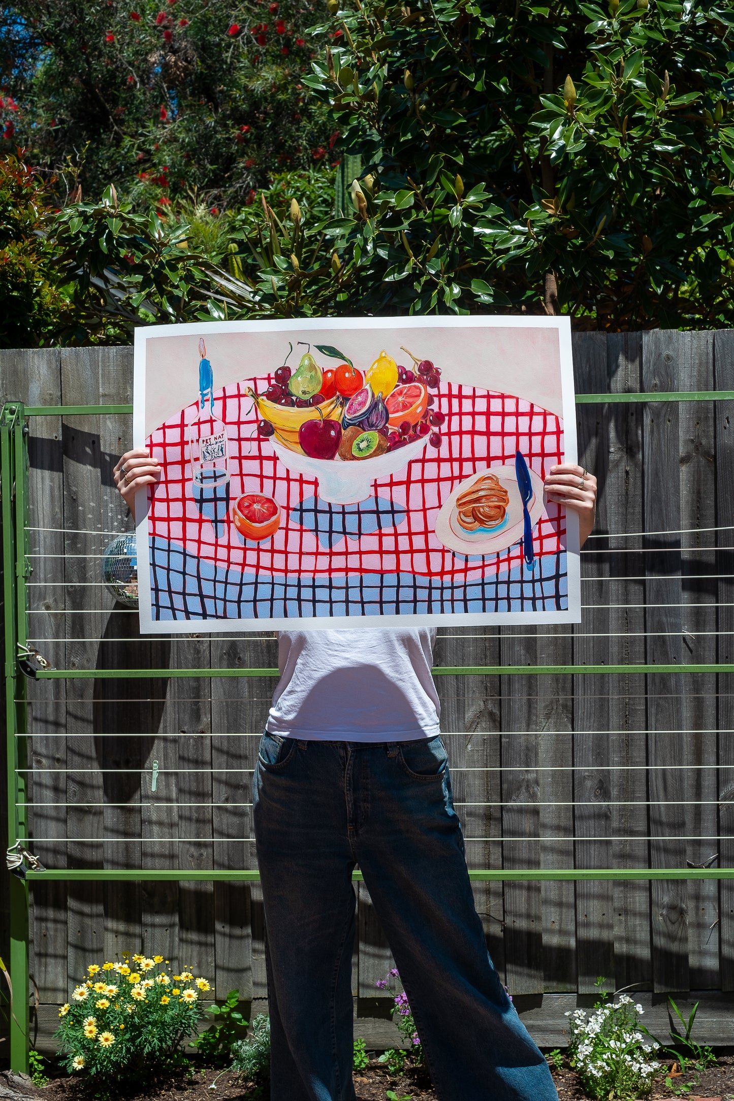 Fruit Bowl & Pink Tiles original