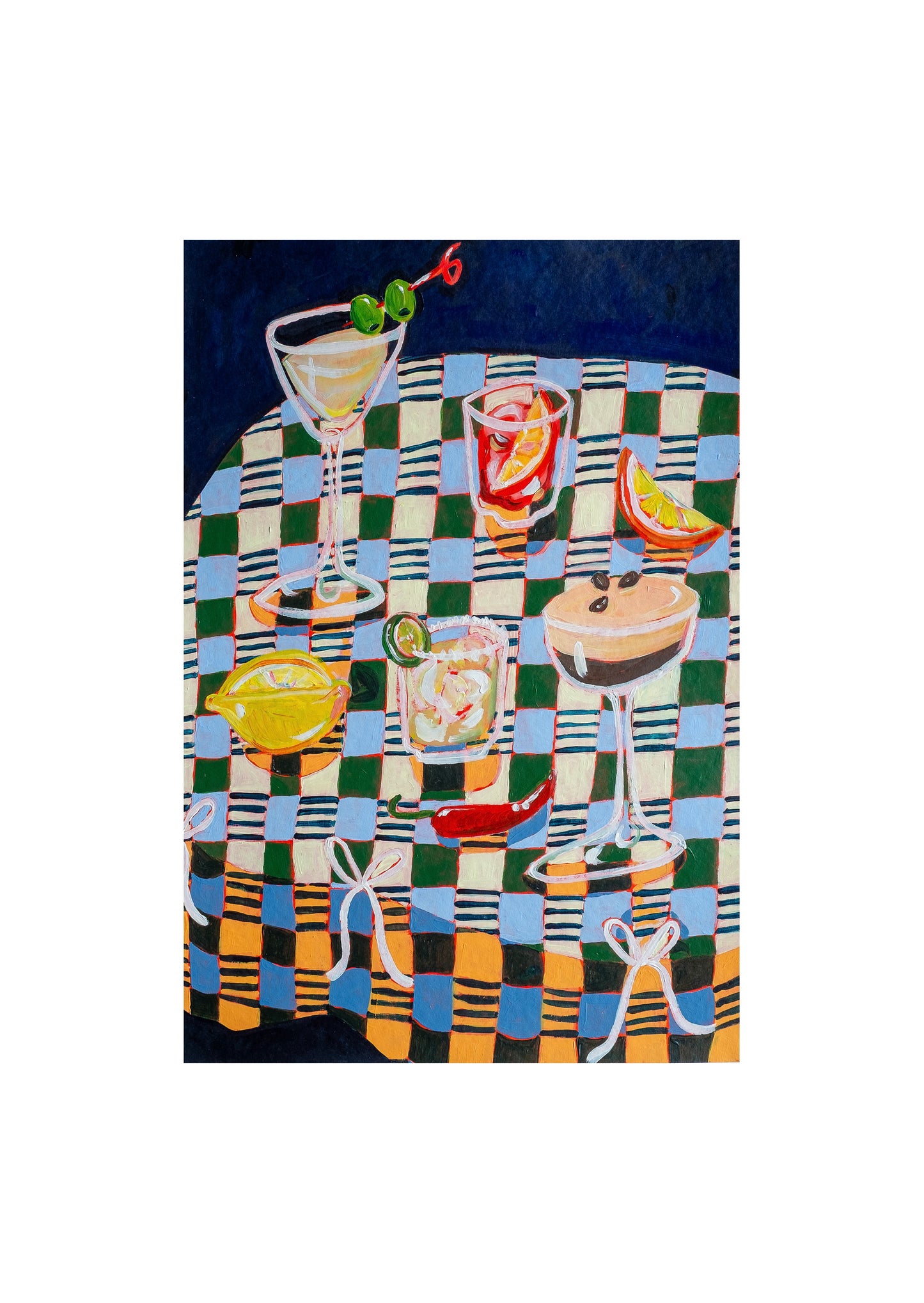 Cocktails & Mixed Squares original