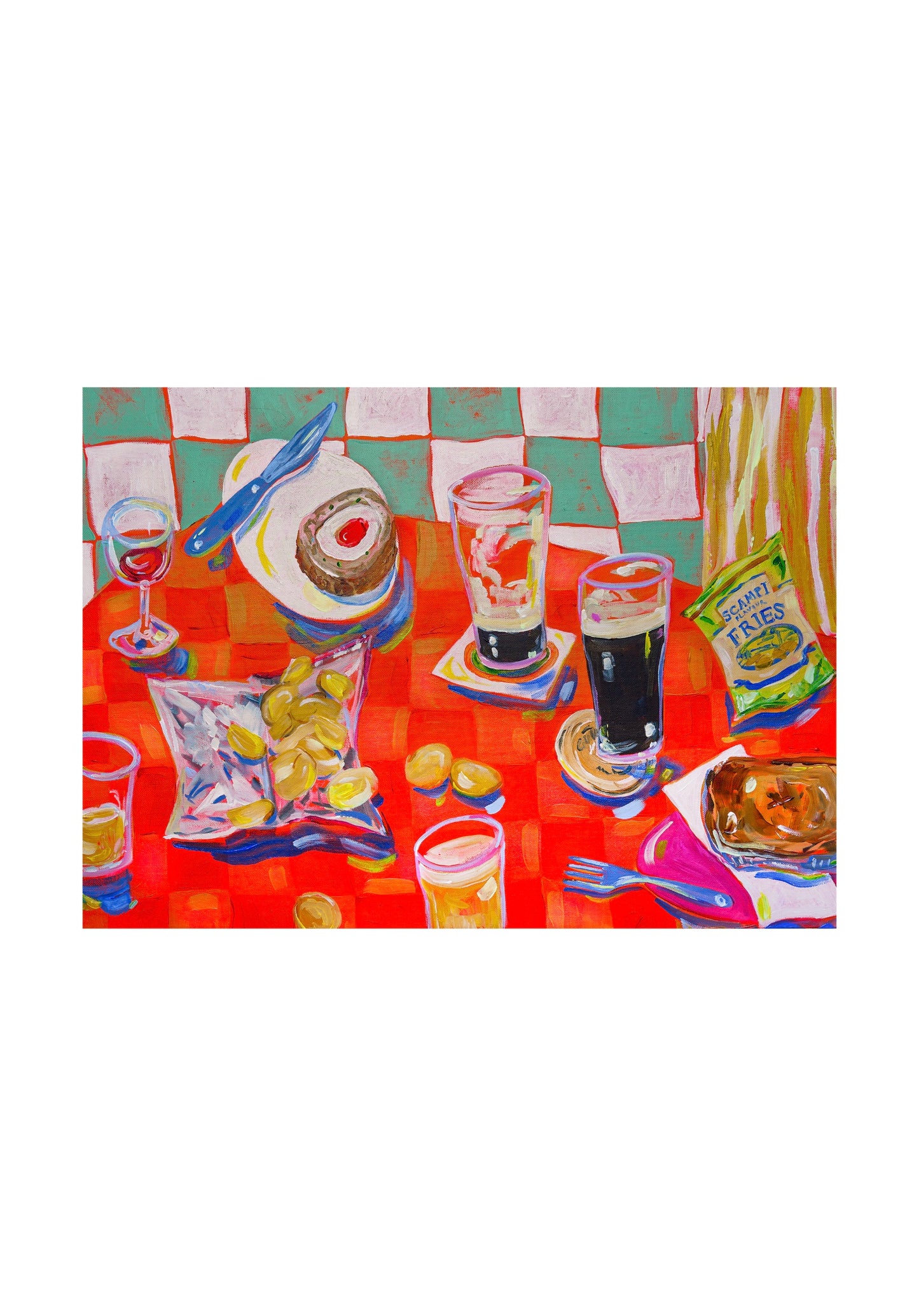 PRE-ORDER: Pub Snacks A2 print