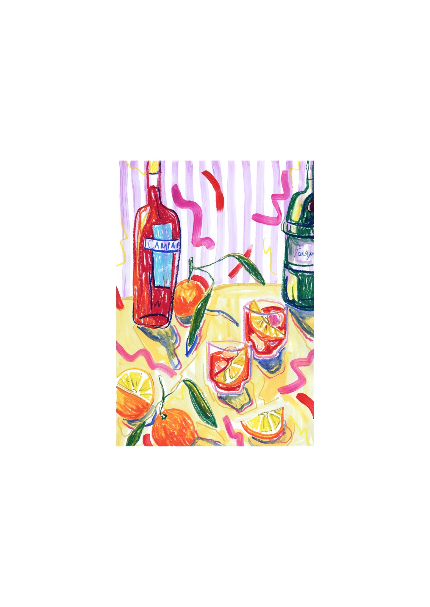 PRE-ORDER: Negroni Party A2 print