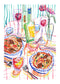 PRE-ORDER: Italian Feast A2 print