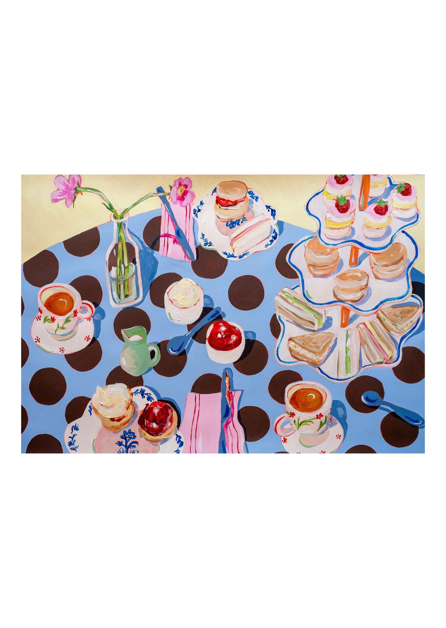 Afternoon Tea & Polka Dots original
