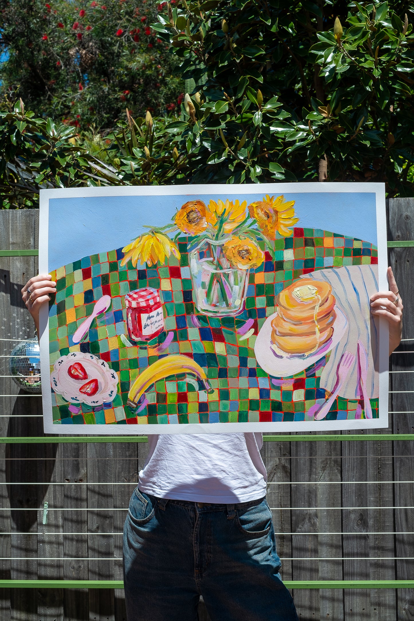 Pancakes & Green Mosaics original