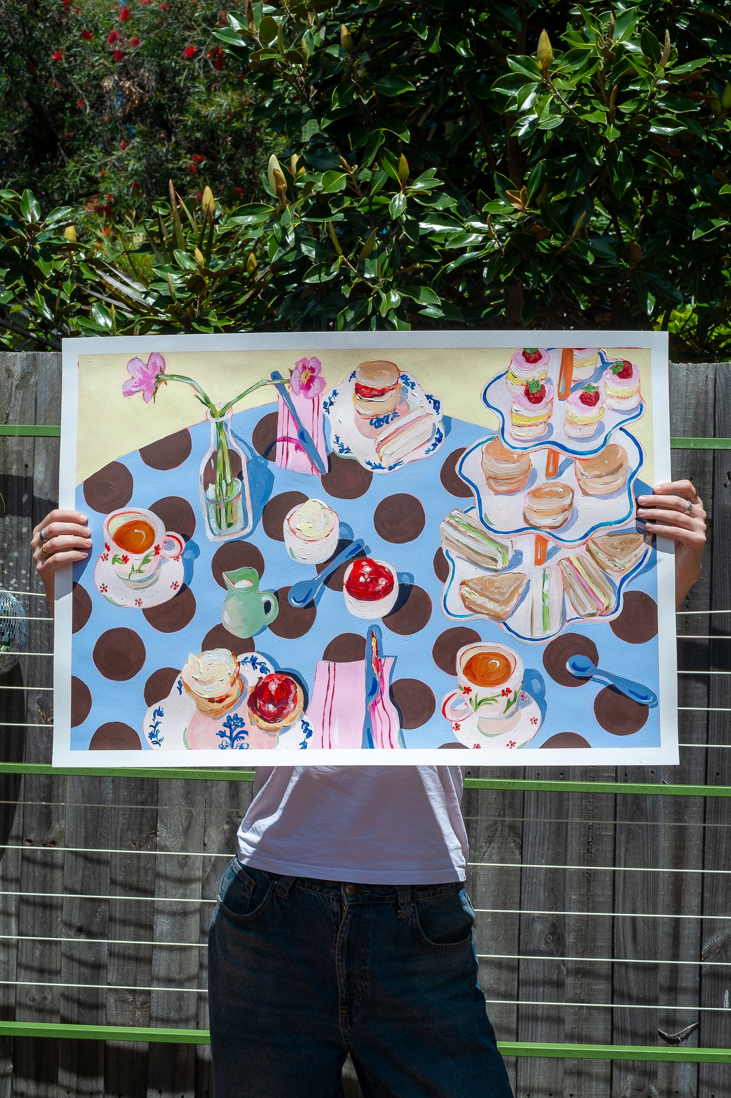 Afternoon Tea & Polka Dots original