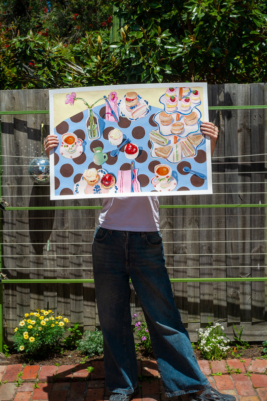Afternoon Tea & Polka Dots original