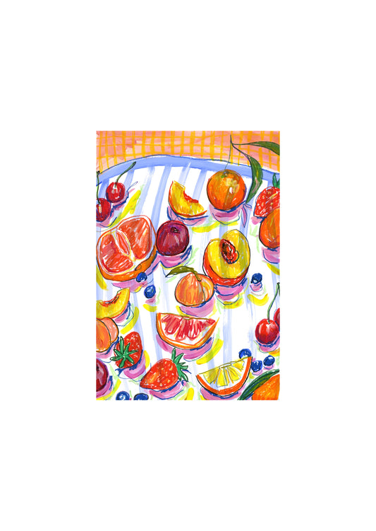 Summer Fruits print