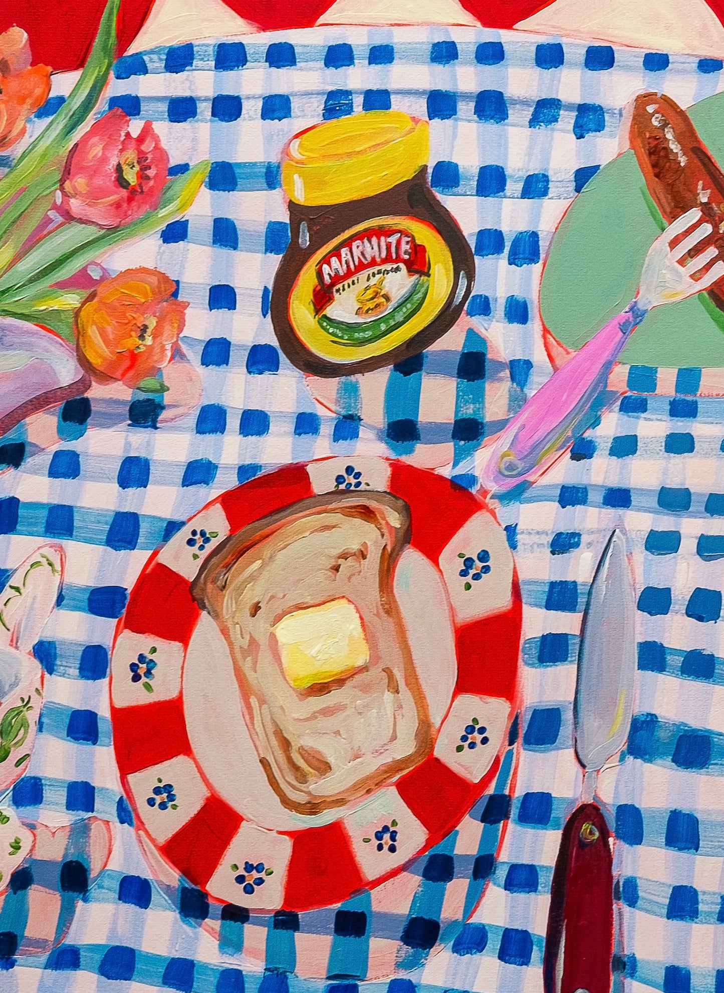 English Breakfast & Blue Gingham original