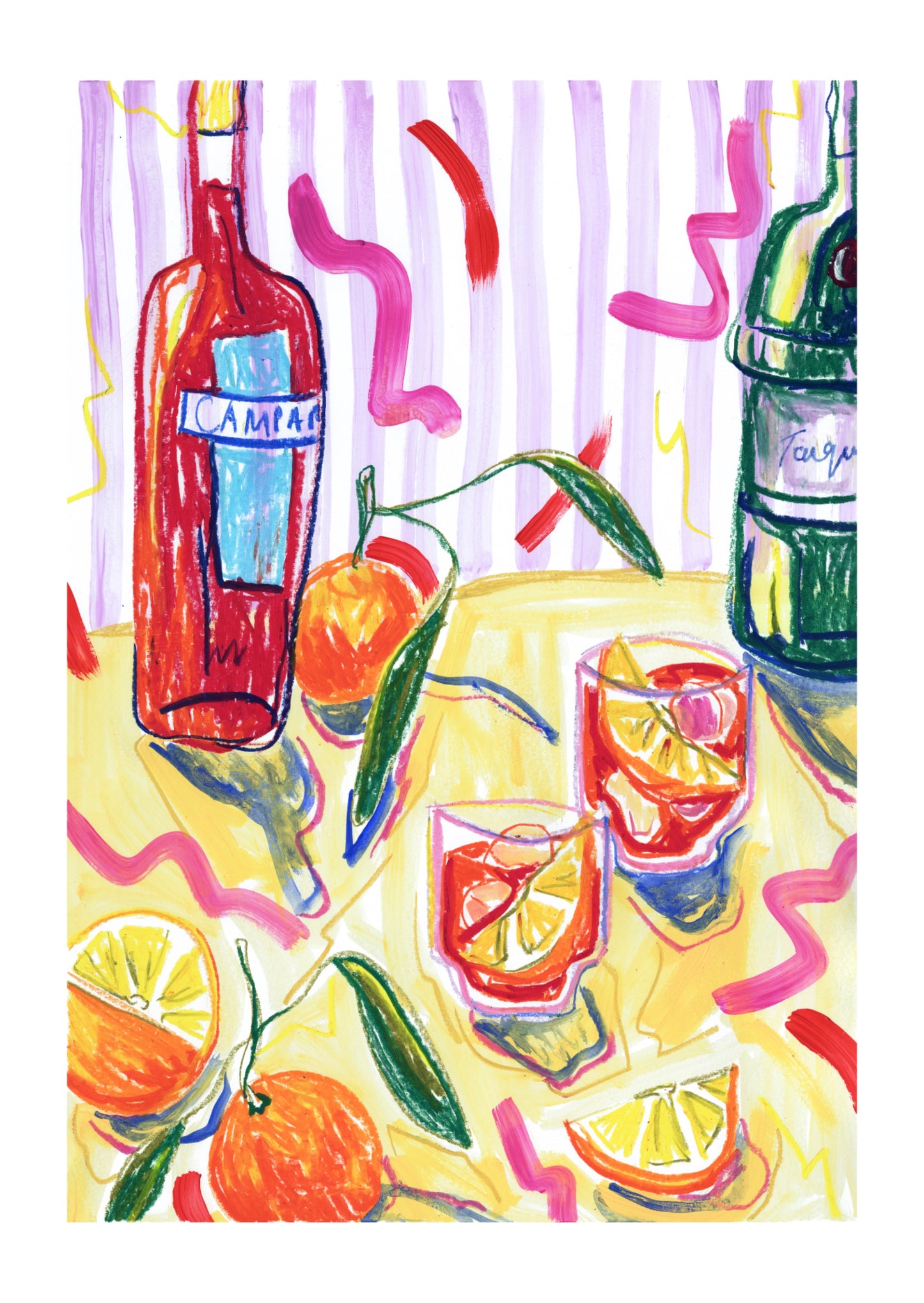 PRE-ORDER: Negroni Party A2 print