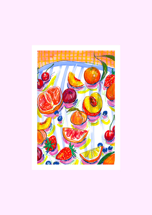 Summer Fruits print